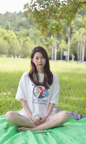 [Pary学生模拍] No.040 幼教老师美女楚楚首发修长美jiao [160P]