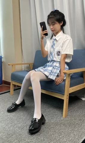 三禾摄影 NO.050 JK套装 白丝 下皮鞋[116P]