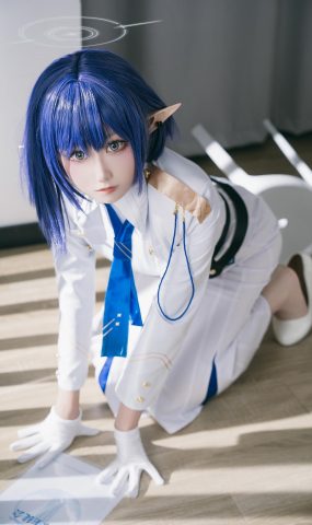 lunananya – 蔚蓝档案 扇喜葵[24P]