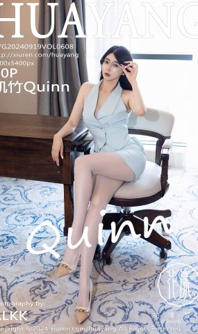[HuaYang花漾show]2024.09.19 VOL.608 凯竹Quinn[22+1P]