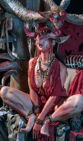 云溪溪 – 奶桃桃 米骇亚·憎恶[10P]