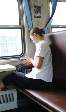 大西瓜爱牙膏-2019 3月活动 模特 火车 (3) [144P]