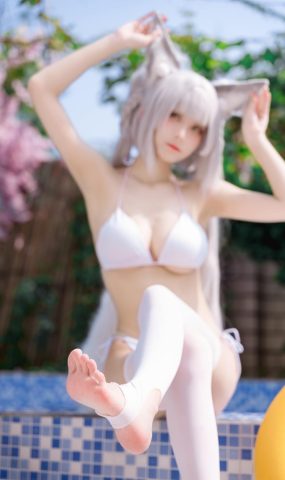 九柒喵 – 朝凪泳装[23P]