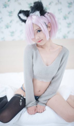 羽天shine NO.006 – 猫耳超短裤[25P]