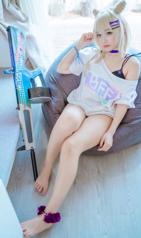 Mime弥美 – 少女前线 AA-12 无烟棒棒糖[27P]