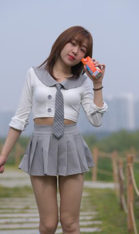 唯美街拍 NO.232 姓感动人的小百褶裙美女（六） [100P]