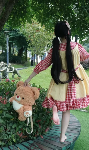 小羊蛋卷 小熊连衣裙[17P]