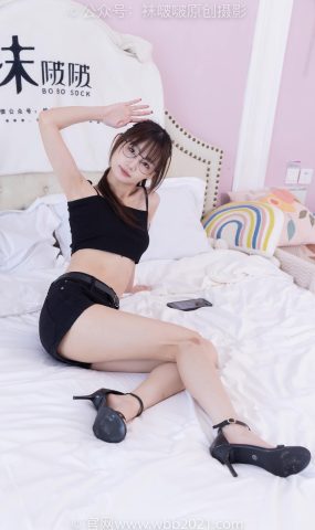 [BoBoSocks袜啵啵]NO.565 甜甜圈-高跟鞋、薄黑丝[100P]