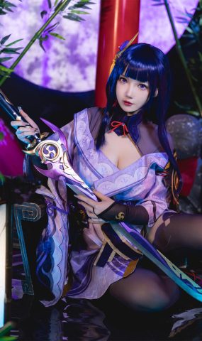 动漫博主 雪晴Astra 雷电将军 [50P]