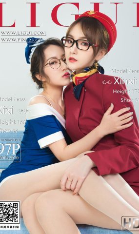 [Ligui丽柜]2022.11.11 双生花-空中丝欲 汐汐＆心心[89+1P]