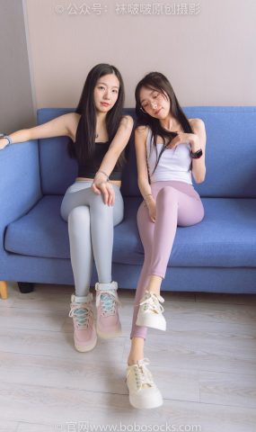 [BoBoSocks袜啵啵]NO.186 小甜豆稚予-瑜伽裤、运动鞋、肉丝[146P]