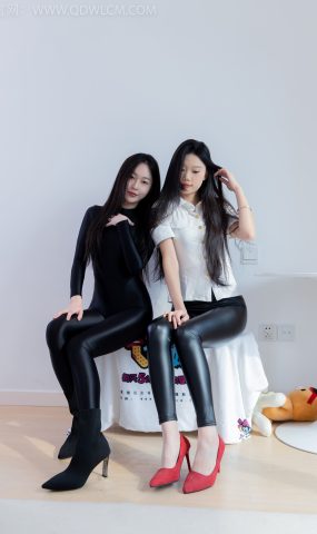 勿恋传媒 NO.1887 小竹&美兔-黑白分明[169P]