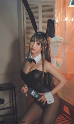 [喵糖映画]TML.016 樱岛麻衣兔女郎[26P]