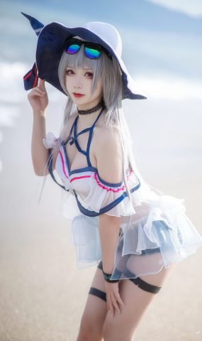 樱落酱w 斯卡蒂泳装[21P]