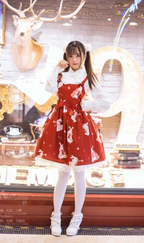 微博人气小解解@小野妹字w 洛丽塔