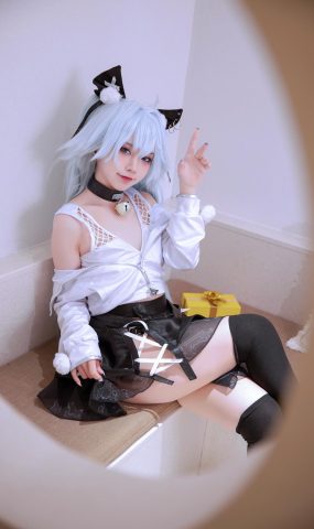 G44不会受伤 – 芙洛伦 白情[19P]