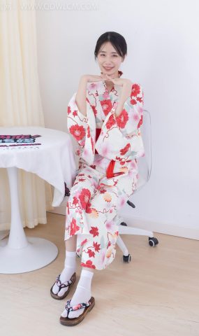 勿恋传媒 NO.2385 菜菜-木屐、短白丝、裸足、和服浴衣、裸足[136P]