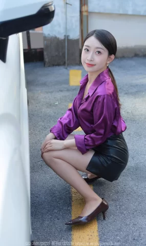 [IESS异思趣向] 2024.12.11 丝享家1921：小婕《紫色韵味》[92P]