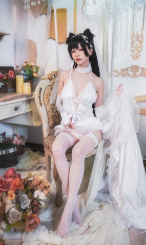 可可老师 – 爱宕白花誓言[19P]