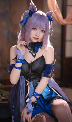 大大卷卷小卷  – 原神刻晴 皮肤[21P]