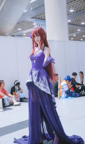 妖君白研 – FATE GRAND ORDER COS FGO漫展场照斯卡哈[5P]