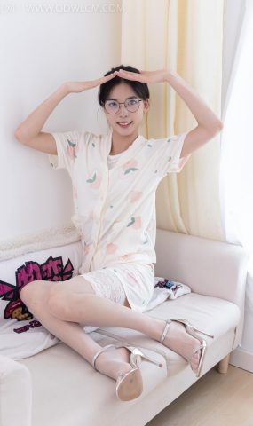 勿恋传媒 NO.2408 茯苓-高跟凉鞋、薄白丝[160P]