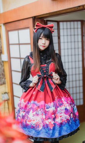 桜桃喵 和风lolita [22P]