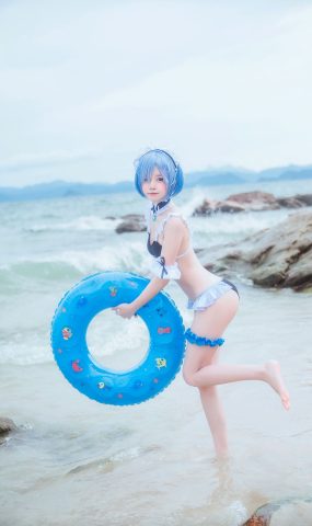 桜桃喵 蕾姆COS [48P]