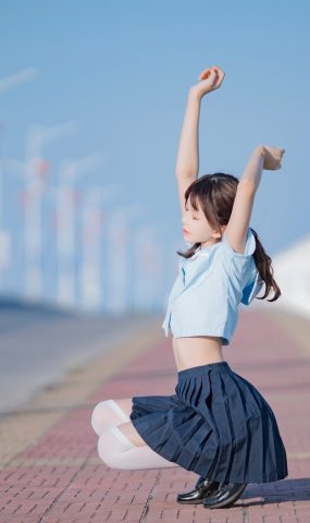 桜桃喵 – 蔚蓝 [33P]