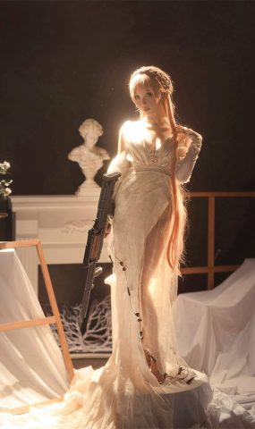 可爱人气Coser面饼仙儿 – 少女前线 天意佳人 [27P]