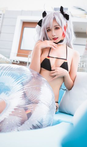 Momoko葵葵 – 欧根之水着[20P]