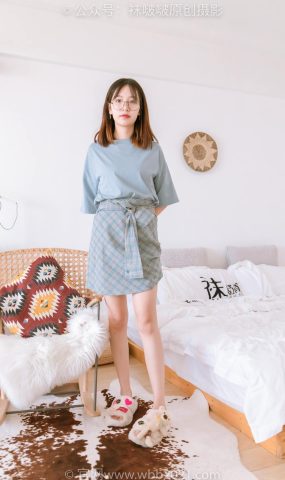 [BoBoSocks袜啵啵]NO.239 小甜豆-棉拖鞋、灰丝、裸足[139P]