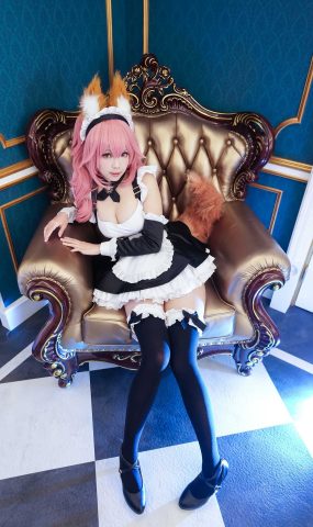 Ely_eee(ElyEE子) – 玉藻前女仆[45P]