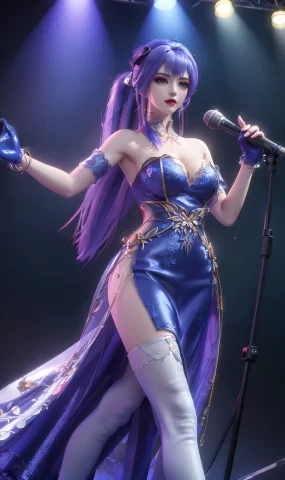 AI绘画 1037 百炼成神-天穹长老[30P]