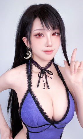 水淼aqua  蒂法礼服[11P]