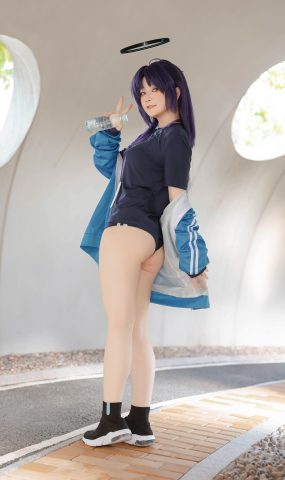 屿鱼  优香体操服T2[32P]