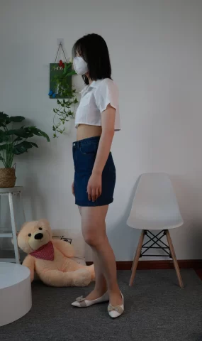 三禾摄影 NO.070 牛仔裙 平底鞋[229P]