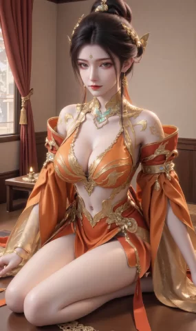 AI绘画 879 南宫锦-原装19张[19P]