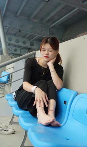 Pary摄影 NO.094 与小金到体育公园拍脚[88P]