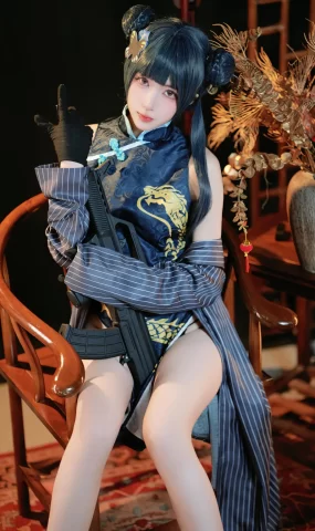 宫本桜 – 蔚蓝档案 龙华妃咲[40P]