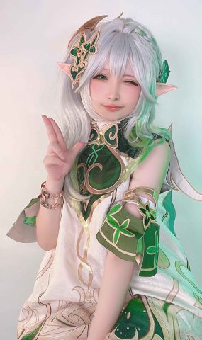 樱梨梨  – 小草神[34P]