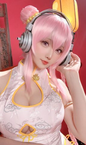 Coser小解解星之迟迟  索尼子旗袍 [27P]