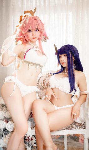 Sayo Momo & Sally – RAIDEN x YAE[12P]