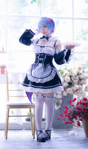 Cos妹字千寻  蕾姆Rem [38P]