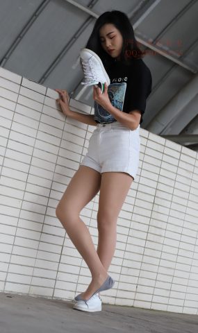 大西瓜爱牙膏-2018 7.8月活动 模特2（二） 贝壳头户外肉丝+船袜 (3)[150P]