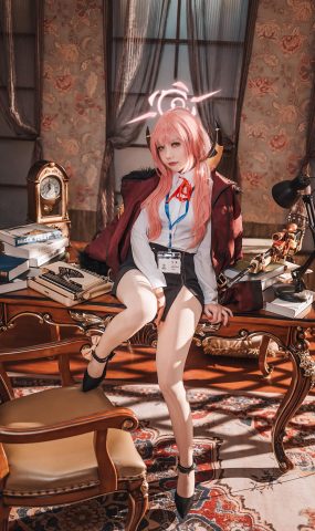 是一只熊仔吗 碧蓝档案 陸八魔爱瑠 [20P]