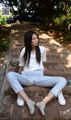 [只糖棉袜] NO.052 嘉琪 林间小白鞋 在现浏览