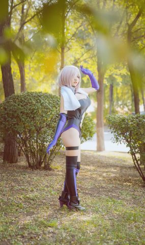 阿半今天很开心 – 玛修[20P]