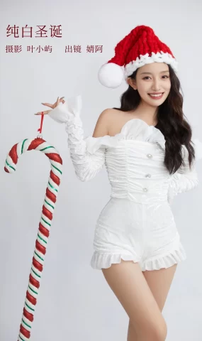 [YITUYU艺图语]2022.12.06 纯白圣诞 柠萌婧啊[22+1P]