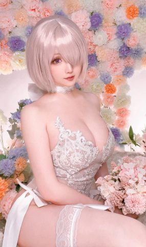 星之迟迟 – 玛修婚纱[6P]